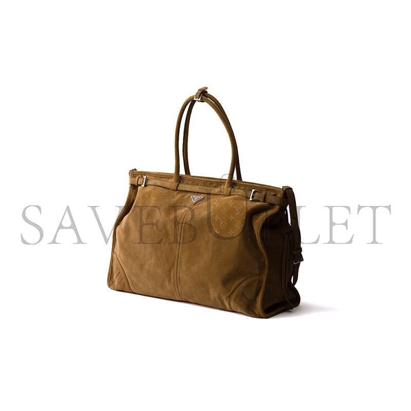 Pra*a bonnie suede tote bag 2vg128 (50*36*17cm)